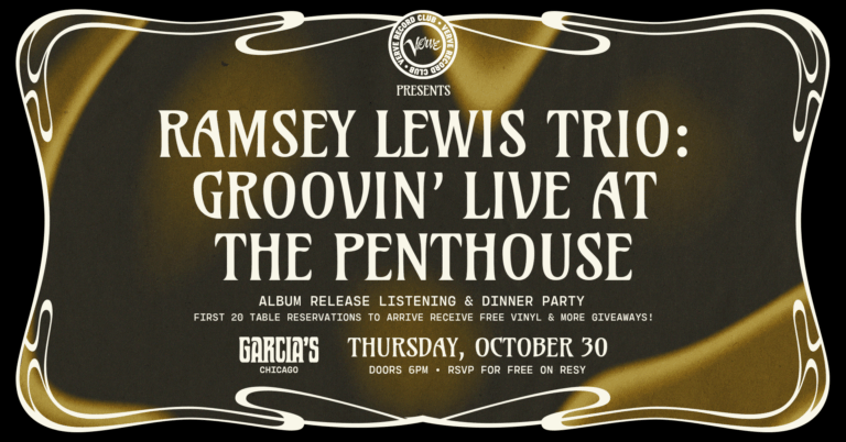 Verve Record Club Presents – Ramsey Lewis Trio: Groovin’ Live at the Penthouse